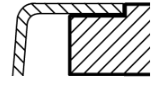 Flächenbündig